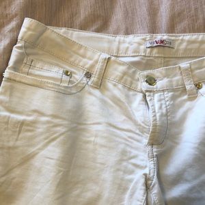 VERSACE jeans in withe